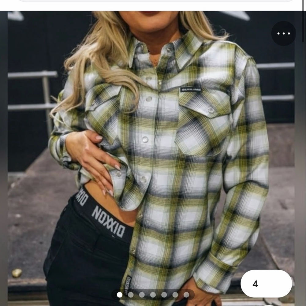 DIXXON Women's Sublime Plaid Flannel Shirt